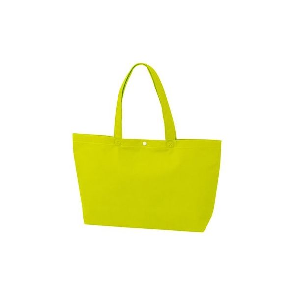 アズワン 不織布バッグ 船底ホック付きA4横 マスカットグリーン 63-1291-49 1箱(100枚)（直送品）