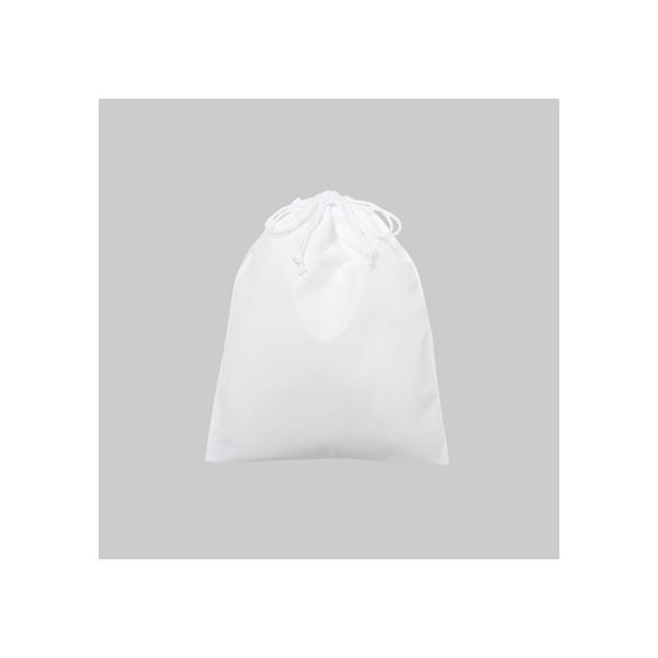 アズワン 不織布インナー巾着 白 SS 63-1291-53 1箱(100枚)（直送品）