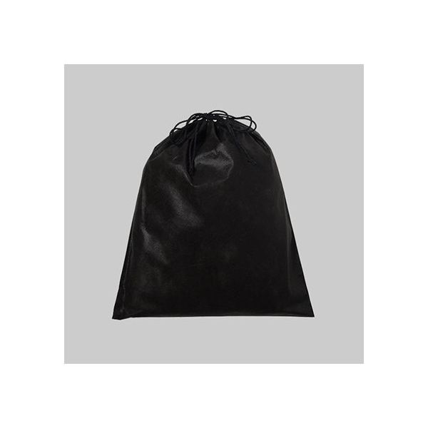 アズワン 不織布インナー巾着 黒 S 63-1291-56 1箱(100枚)（直送品）