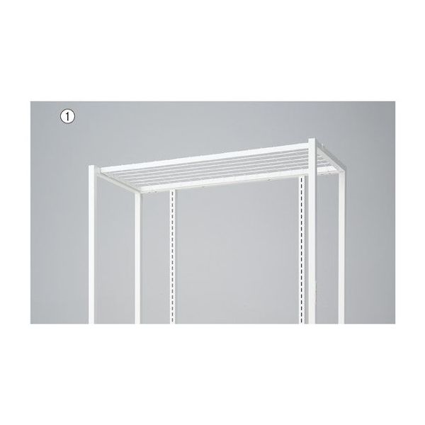 アズワン 【オプション】上部ネット【W90cm/ホワイト枠用】 63-3367-21 1枚（直送品）