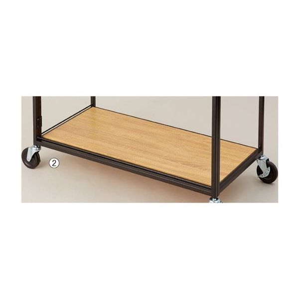 アズワン ハコマルシェワゴンW90cm用底板 D40cm RUS 63-3371-48 1枚（直送品）