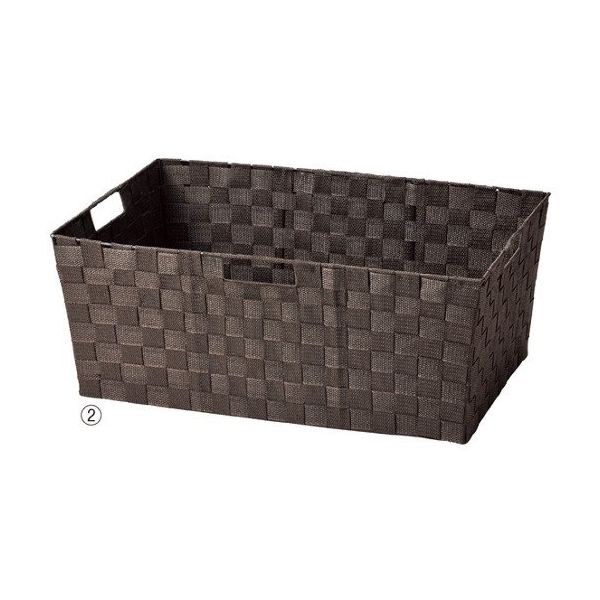 アズワン スクエア収納バスケット W60cm 1個 63-3372-88（直送品）