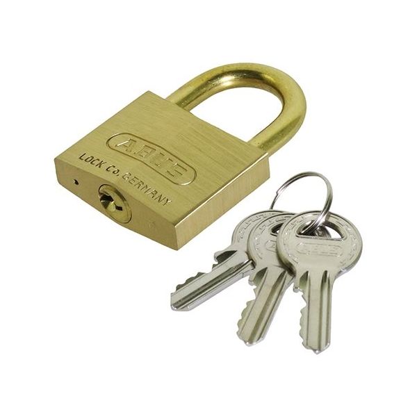 松冨 アバス シリンダー南京錠 63-5461-03 1個（直送品）