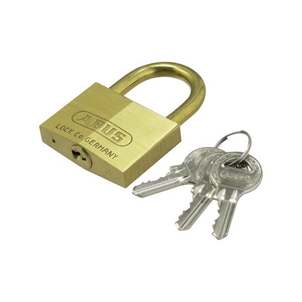 松冨 アバス シリンダー南京錠 63-5461-04 1個（直送品）