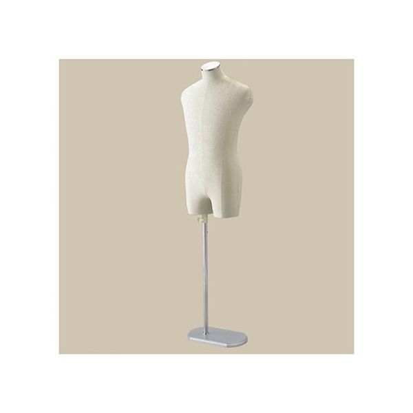 アズワン 紳士 芯地張ボディ Sサイズ ステンレス調 63-5725-79 1台（直送品）