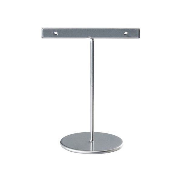 アズワン アクセサリーミニスタンド T字型 大 シルバー 63-5727-46 1個（直送品）