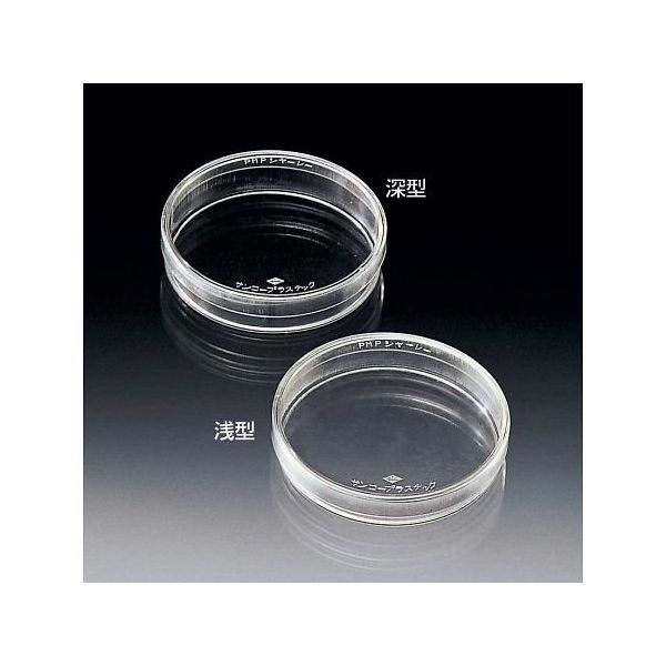 サンプラテック TPXRシャーレ 浅型シャーレ 02360 1枚 64-3679-48（直送品）