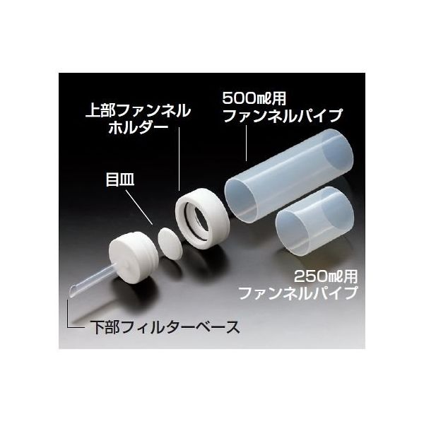 サンプラテック サンプラRフッ素樹脂フィルターホルダー 下部フィルターベース 20163 1個 64-3681-80（直送品）