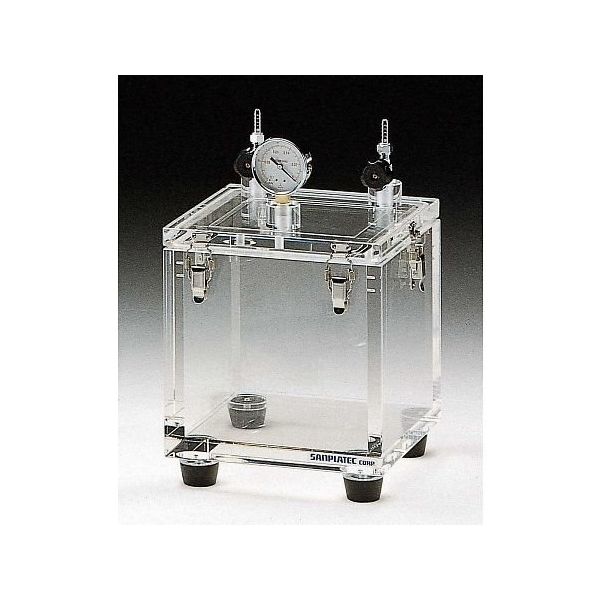 サンプラテック アクリル真空デシケーター SBII型 00391 1台 64-3682-68（直送品）