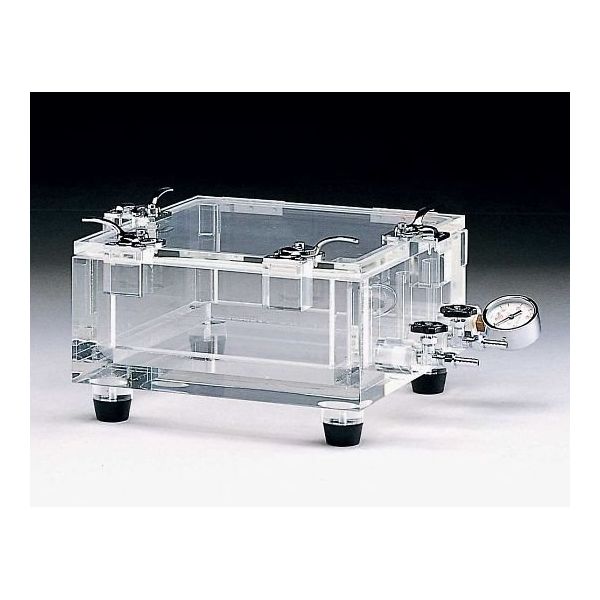 サンプラテック アクリル真空デシケーター UB型 00175 1台 64-3682-99（直送品）