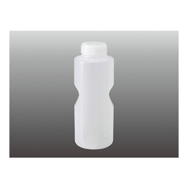 サンプラテック KUBIREボトル(ディンプル付ボトル) 1L 27315 1本 64-3684-16（直送品）
