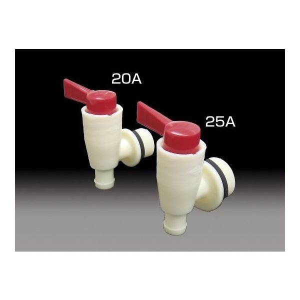 サンプラテック PPコック 20A(パッキン付) 03040 1個 64-3686-88（直送品）