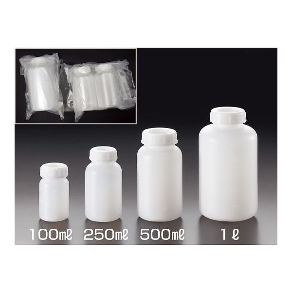 サンプラテック クリーンパックPEボトル(広口) 1L(1本/組) 06679 1組(1本) 64-3686-10（直送品）