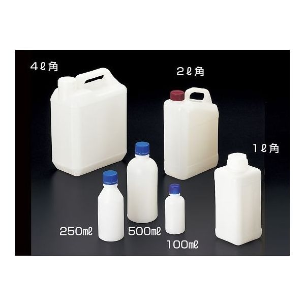 サンプラテック サンプラR RBボトル 1L角 ※ケース販売(65本入) 02308c 1箱(65本) 64-3686-58（直送品）