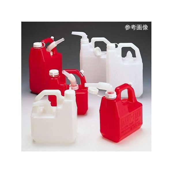 サンプラテック ハンディーボトル ノズル付 赤2L 02137 1本 64-3686-96（直送品）