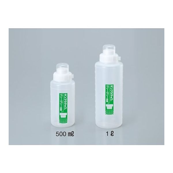 サンプラテック ジャージャー洗瓶TM(シャワー型広口洗浄瓶) 500mL サービスパック(6本入) 27036 1組(6本)（直送品）