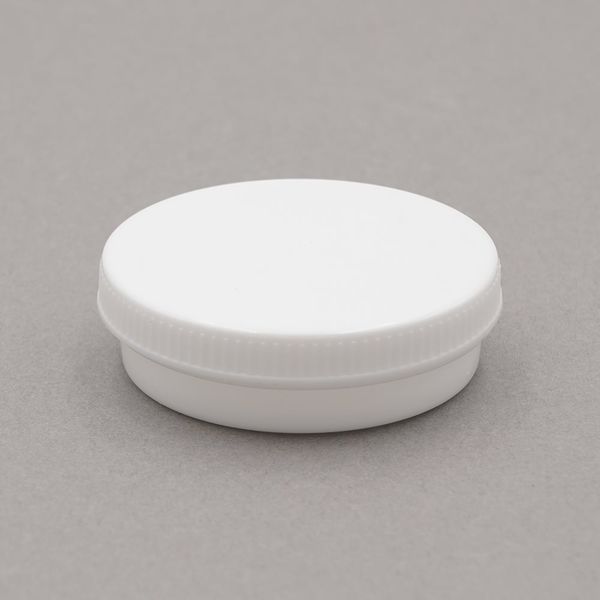 サンプラテック プラ缶 3ー33 白 01766 1箱(100本) 64-3687-93（直送品）