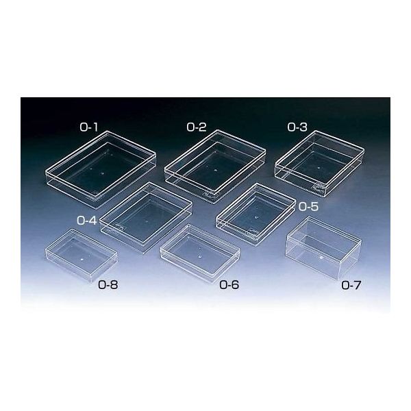 サンプラテック スチロール角型大型ケース Oー7 02326 1個 64-3691-74（直送品）