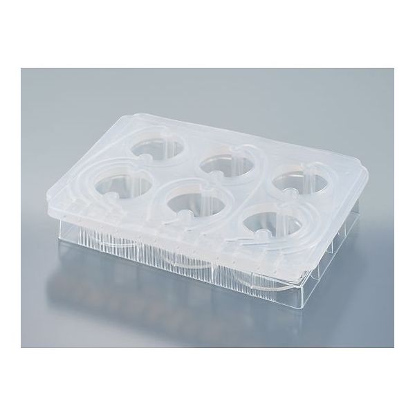 サンプラテック iPーTECR灌流アタッチメント 6ウェルプレート用 6well 30523 1組(2個) 64-3696-98（直送品）