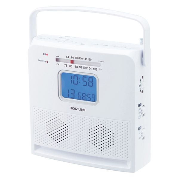 KOIZUMI CDラジオ SAD-4707/W 1台