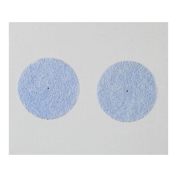 サンフレックス 研磨剤入バフ 万能研磨用 2枚入 No.H-400 1袋(2枚) 62-4939-37（直送品）