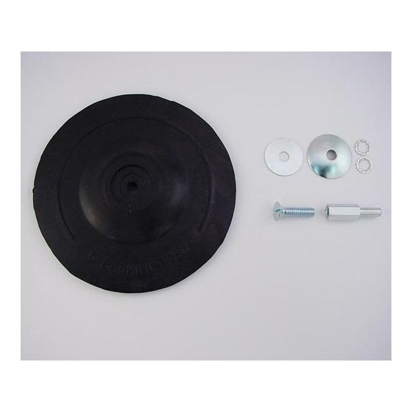 サンフレックス ラバーパット 125φ No.4302 1個 62-4935-34（直送品）