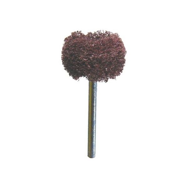 サンフレックス サンダーバフ φ20 #180こげ茶 No.4406 1個 62-4935-83（直送品）