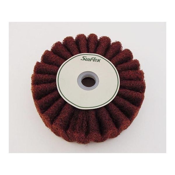 サンフレックス サンダーバフ(ウエーブ)100φ No.4426 1個 62-4936-01（直送品）