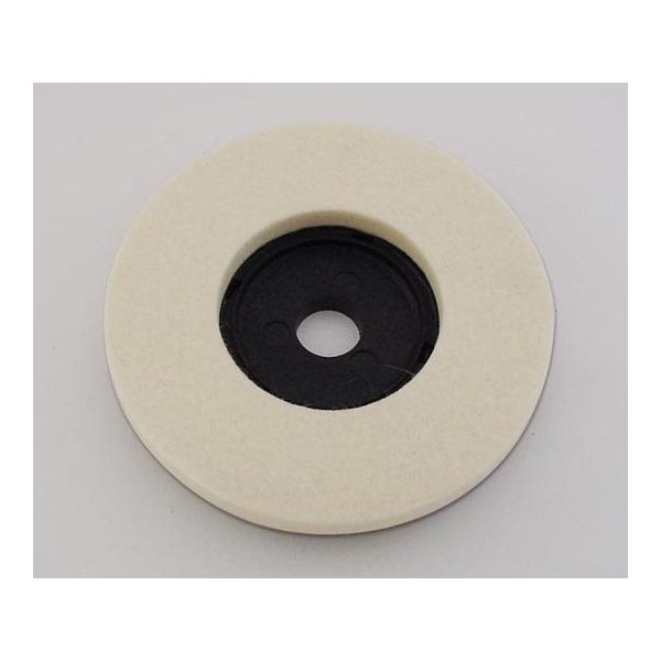 サンフレックス 100φジスクフェルトバフ ソフト No.4465 1個 62-4936-19（直送品）