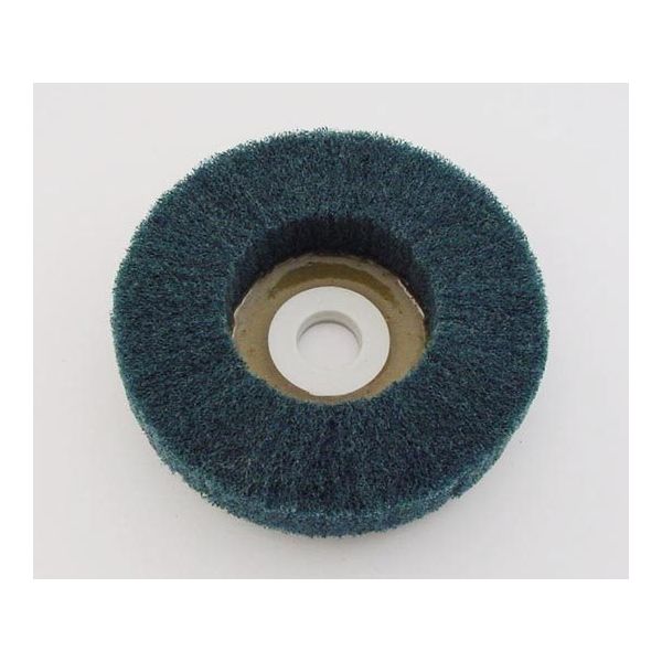 サンフレックス 100φベベルサンダーバフ 極細目 No.4461 1個 62-4936-18（直送品）