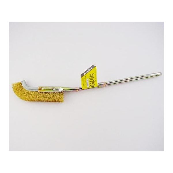 サンフレックス 先曲チャンネルブラシ(真鍮線) No.5626 1本 62-4937-15（直送品）