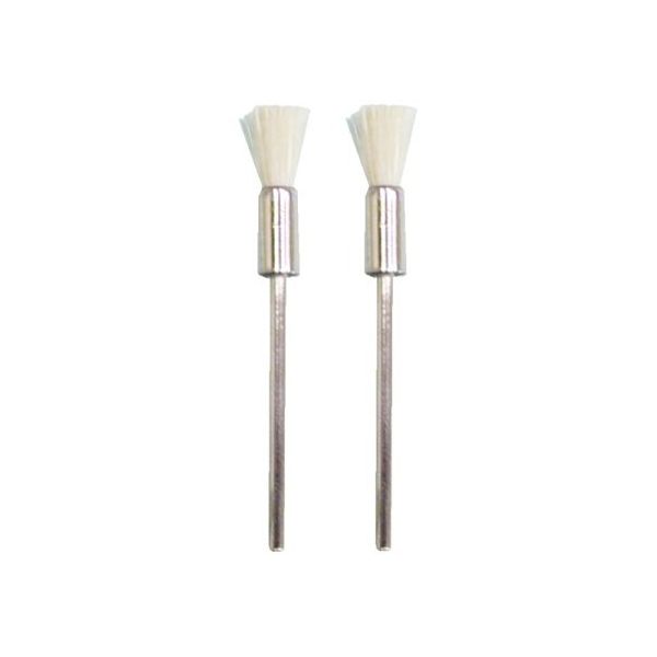 サンフレックス 白毛ブラシ 筆型 φ5mm径(2本入) No.J-147 1袋(2本) 62-4940-99（直送品）