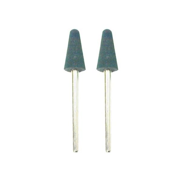 サンフレックス ゴム砥石 φ8mm 三角型 #280相当(2本入) No.J-161 1袋(2本) 62-4941-14（直送品）