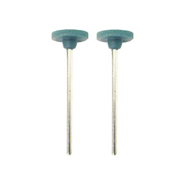 サンフレックス ゴム砥石 φ13mm 皿型 #280相当(2本入) No.J-166 1袋(2本) 62-4941-19（直送品）