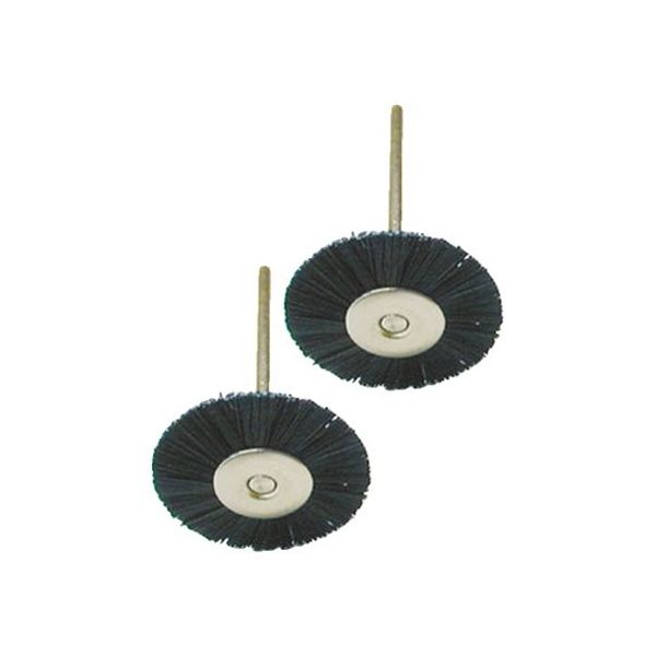 サンフレックス 軸付毛ブラシ φ22mm(2本入) No.J-167 1袋(2本) 62-4941-20（直送品）