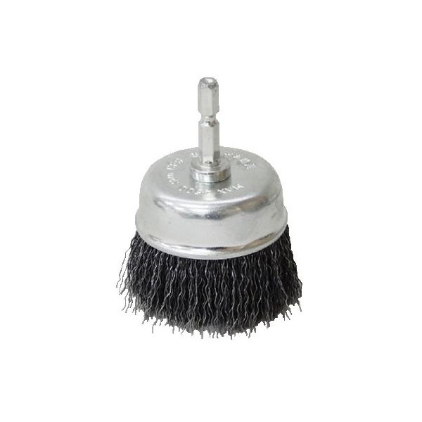 サンフレックス 六角軸カップワイヤー 鋼線 φ65 No.4102H2 1個 62-4941-91（直送品）