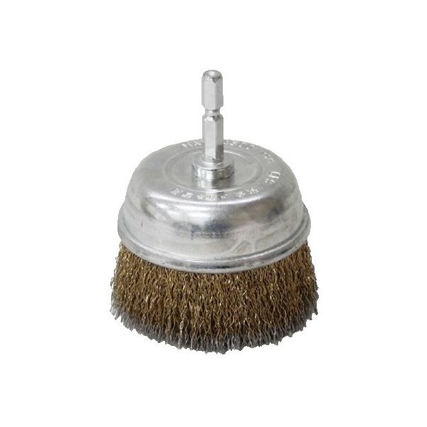 サンフレックス 六角軸カップワイヤー キンセン φ75 No.4108H2 1個 62-4941-96（直送品）