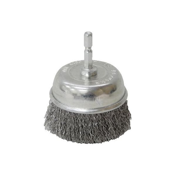 サンフレックス 六角軸カップワイヤー ステン φ75 No.4119H2 1個 62-4941-98（直送品）