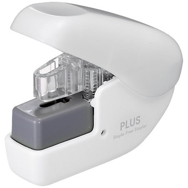 プラス ペーパークリンチミニ ホワイト SL-104NB 1個（直送品）
