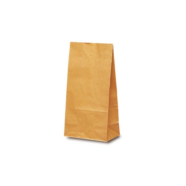 ベルベ 雑貨 食品 紙袋 角底袋 鈴バッグ 12号 3012 1袋(100枚)