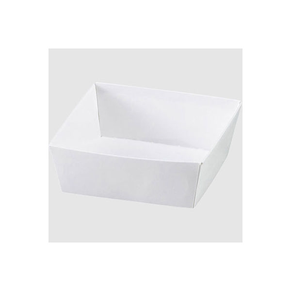 伊藤景パック産業 ベーキングトレー カラートレーK95 ホワイト 5134214 1袋(50枚)（直送品）