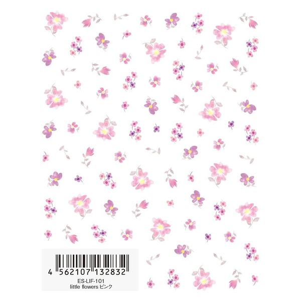 TSUMEKIRA(ツメキラ) ネイルシール es little flowers ピンク ES-LIF-101 マルチカラー（直送品）