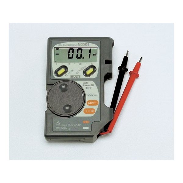 イチネンTASCO デジタルマルチメータ TA452DH 1個 64-0829-30（直送品）