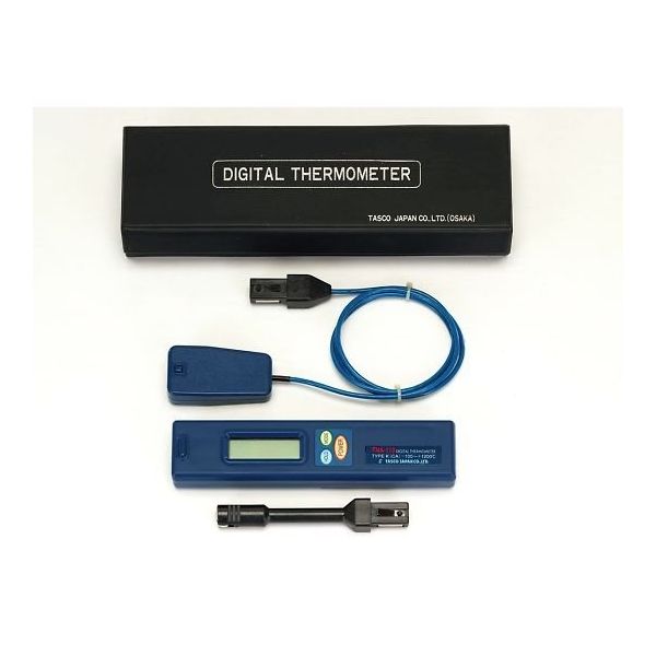 イチネンTASCO デジタル温度計セット TA410AB 1台 64-0825-93（直送品）