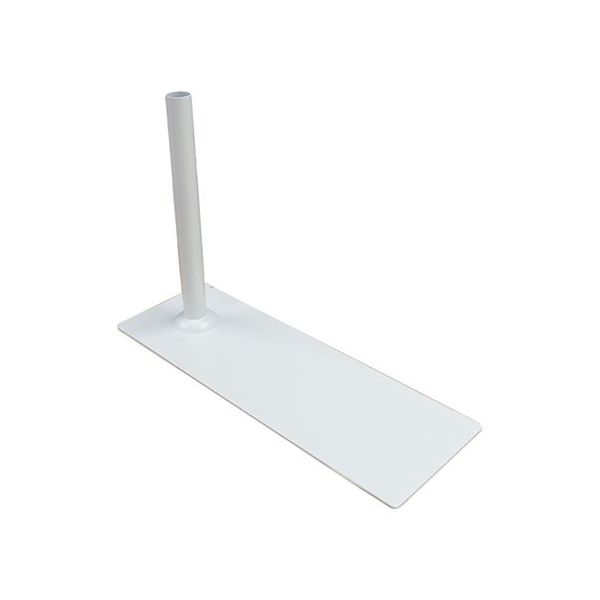 のぼり屋工房 ポール台 タイヤ踏式(白) 強化用 926 1個 62-7067-38（直送品）