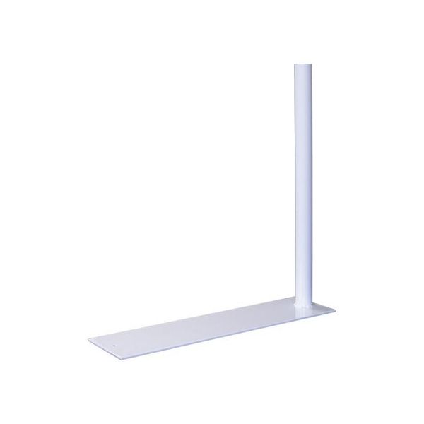 のぼり屋工房 ポール台 タイヤ踏式 白 943 1個 62-7067-42（直送品）