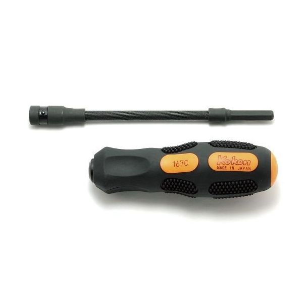 イチネンTASCO フレキシブルビットドライバー TA738FL 1個 64-0820-57（直送品）