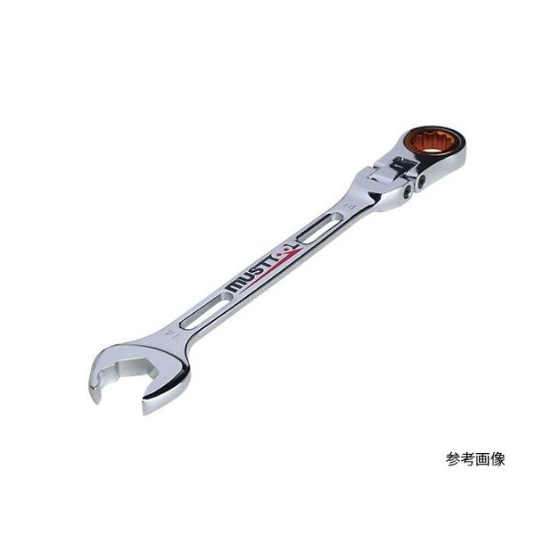 イチネンTASCO ダブルフレキ軽量ギアレンチ TA734DF-17 1本 64-0819-83（直送品）