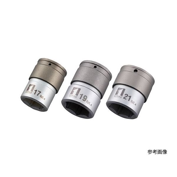 イチネンTASCO QCソケット シングル ショート TA731SS-19H 1本 64-0816-61（直送品）