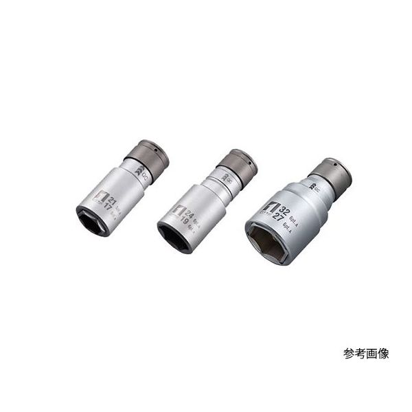 イチネンTASCO QCソケット ダブル アウトスライド TA731D-24H 1本 64-0816-42（直送品）